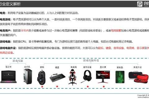 “追求极致”——创享投资2018游戏电脑及外设研报
