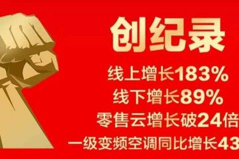 零售云12小时增长破24倍 618苏宁空调再刷纪录