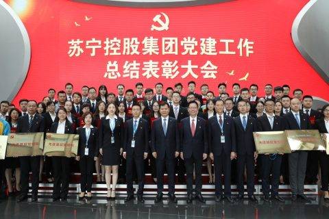 张近东：党建是民营企业健康发展的有力保障