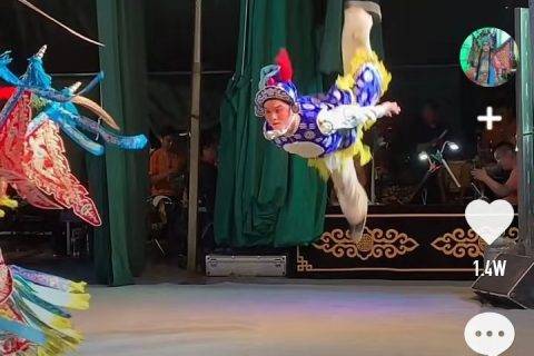 快手里的“老戏新唱”：大武生的新生代