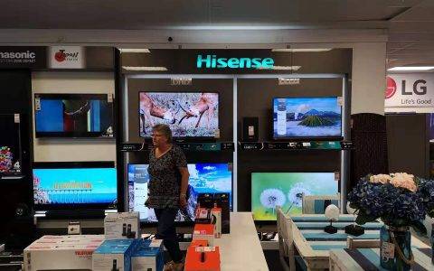 海信电视南非市场份额突破30% 为第二、三名之和