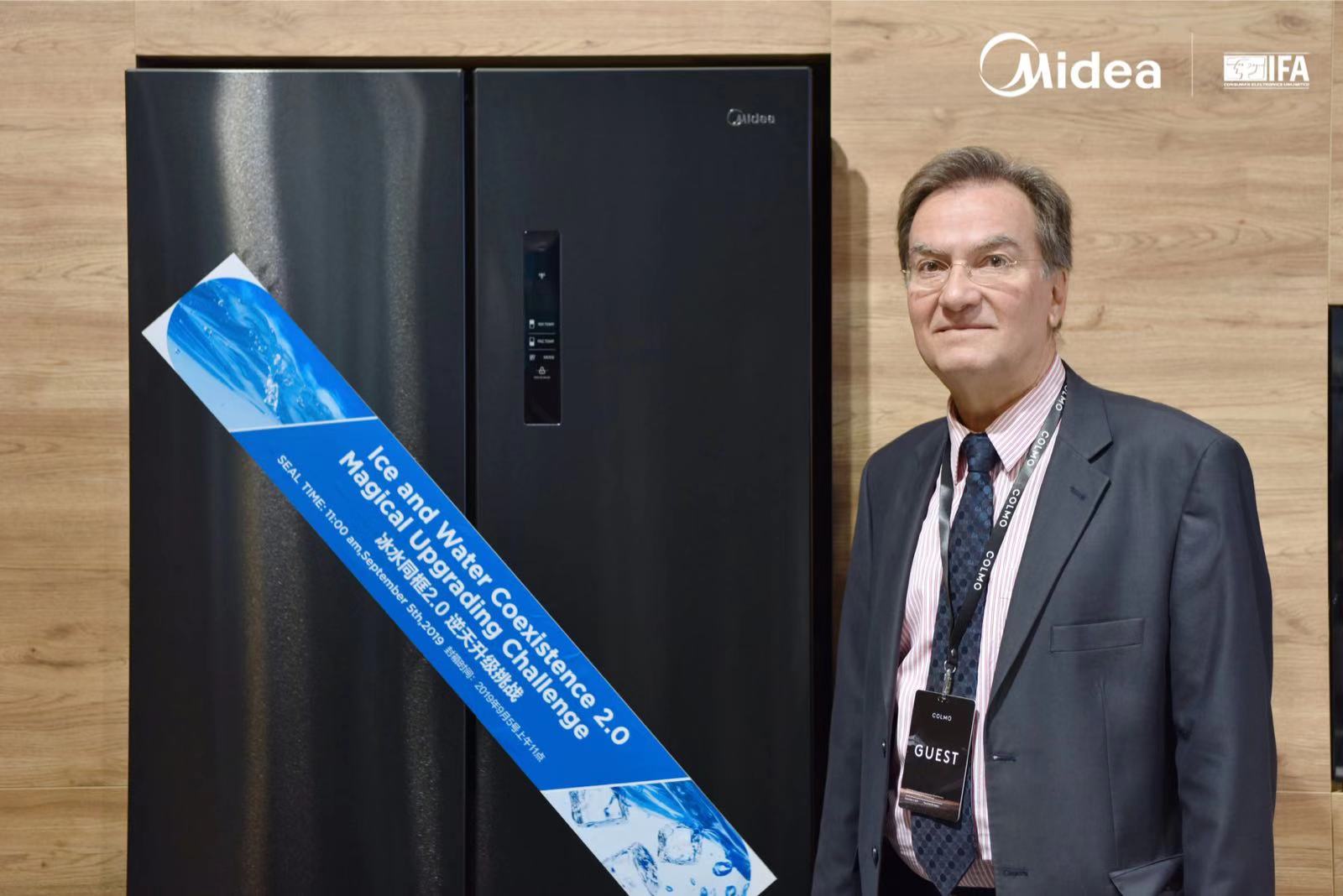 美的微晶冰箱冰水同框2.0挑战引爆德国IFA展
