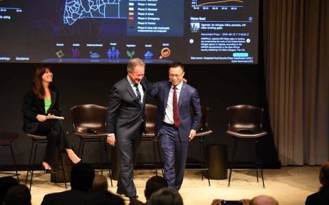 阿里巴巴与联合国发布“饥饿地图“ 井贤栋:我们共同目标是可持续发展