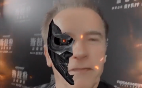 施瓦辛格效应：3万年轻人在快手秒变“终结者”