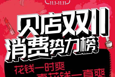 贝店双11消费势力榜出炉 广东消费者成“剁手之王”
