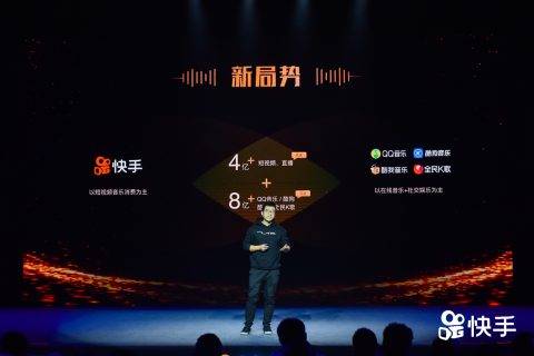 快手联合四大音乐平台整合亿万资源 打造唱、听、看、演的完整音乐生态