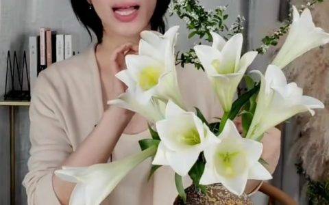 弄花女达人快手讲习中外花道 引来20万老铁日日观摩