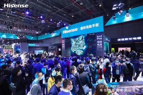 全矩阵产品亮相AWE，海信视像展示大显示决心