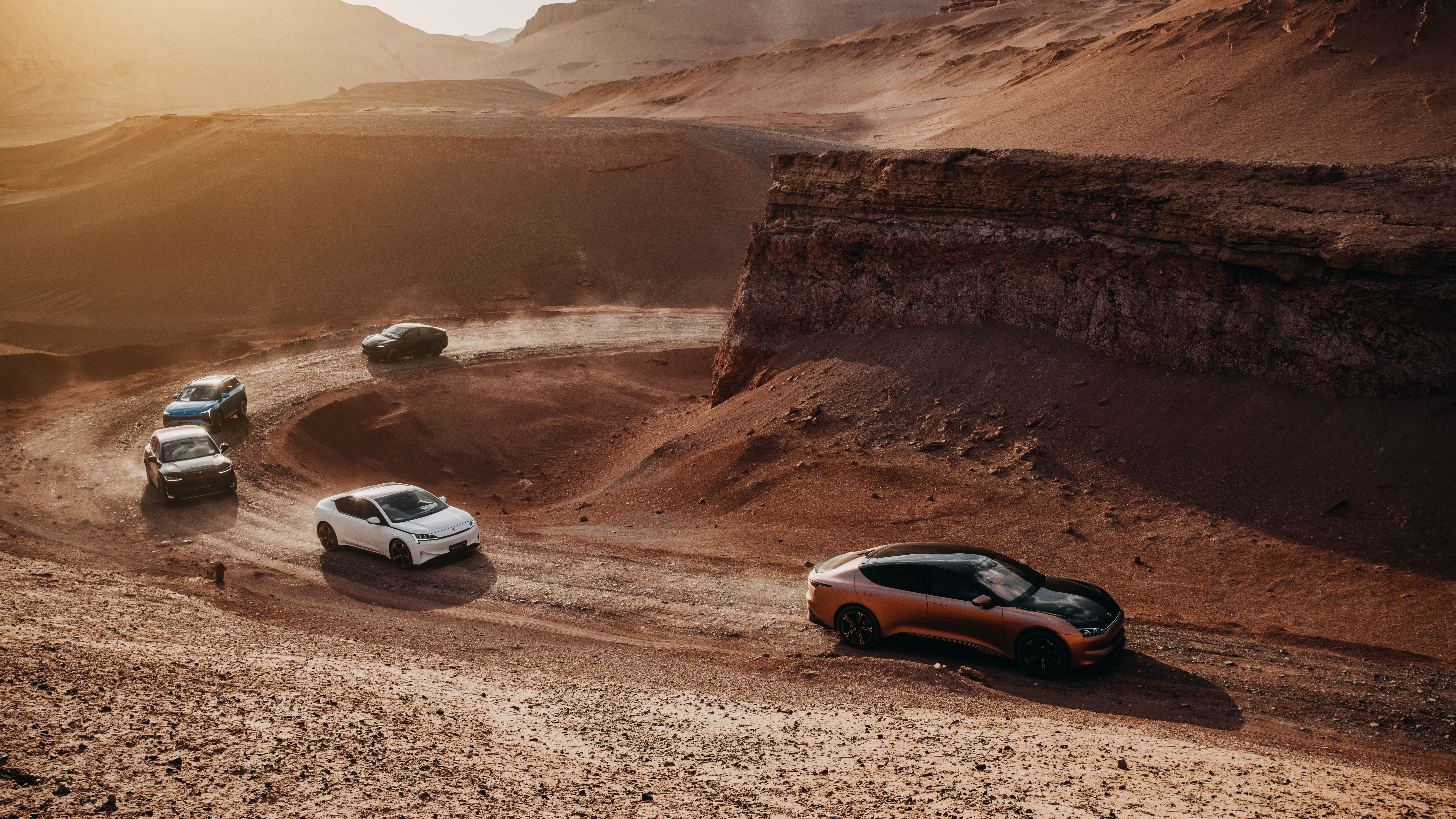 勇闯火焰山恒驰汽车五车夏季测试收官