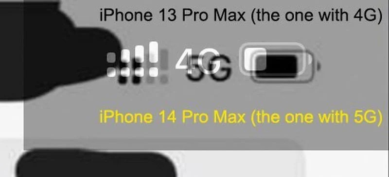 疑似iPhone 14 Pro的屏幕截图和状态栏项目信息流出
