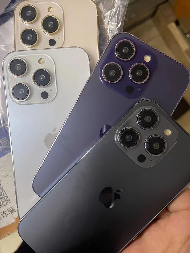 iPhone 14 Pro机模曝光？展示了新的蓝色和紫色