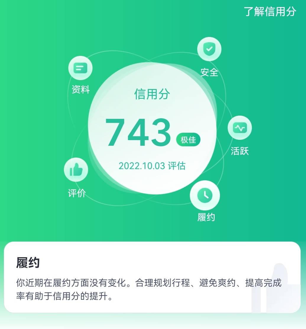 为交通运输信用体系建设注入新力量  嘀嗒出行邀公众答题自测”信用出行“指数