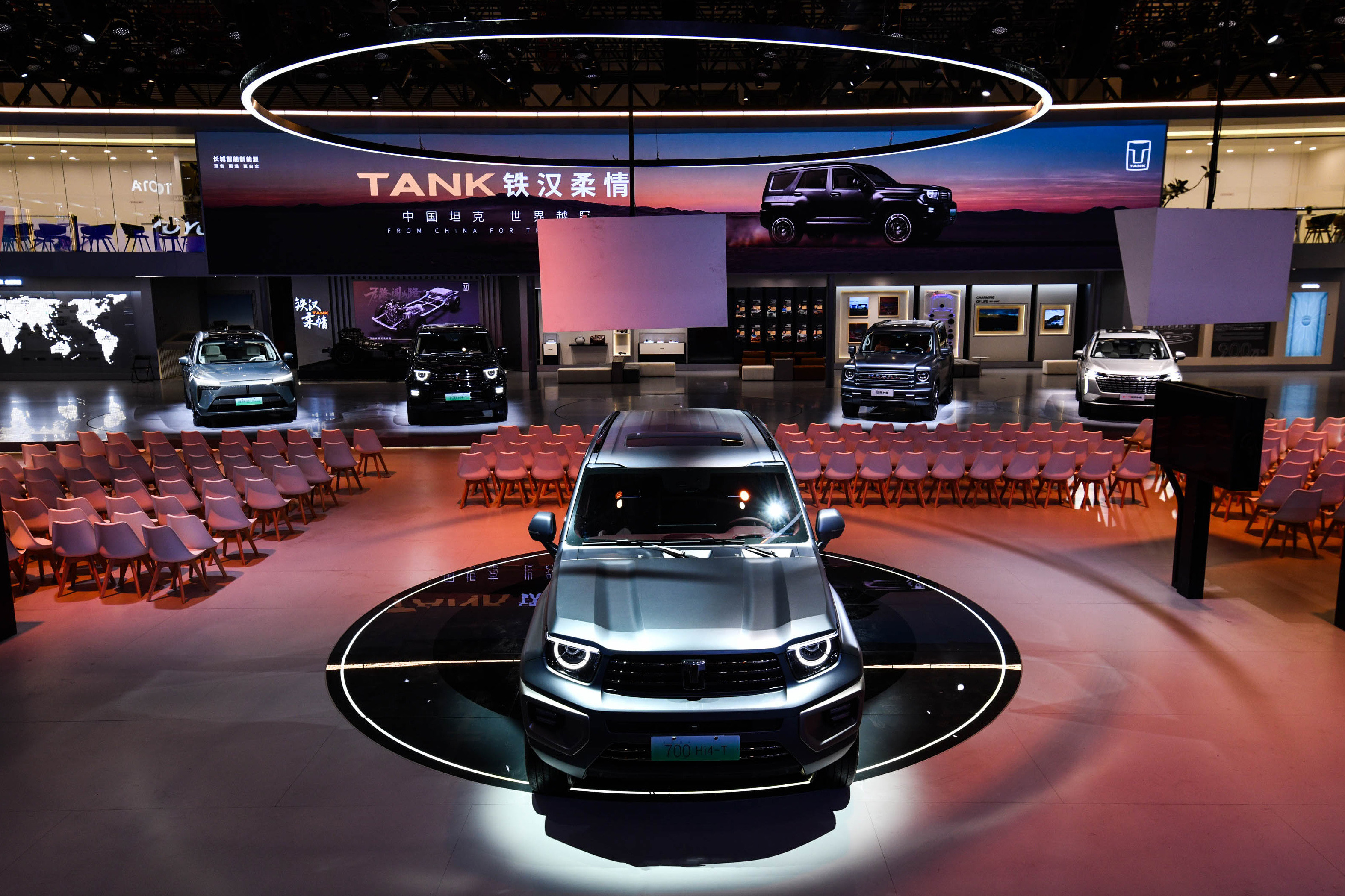 长城五大品牌首次同台亮相北京车展 坦克品牌加速全球化进程
