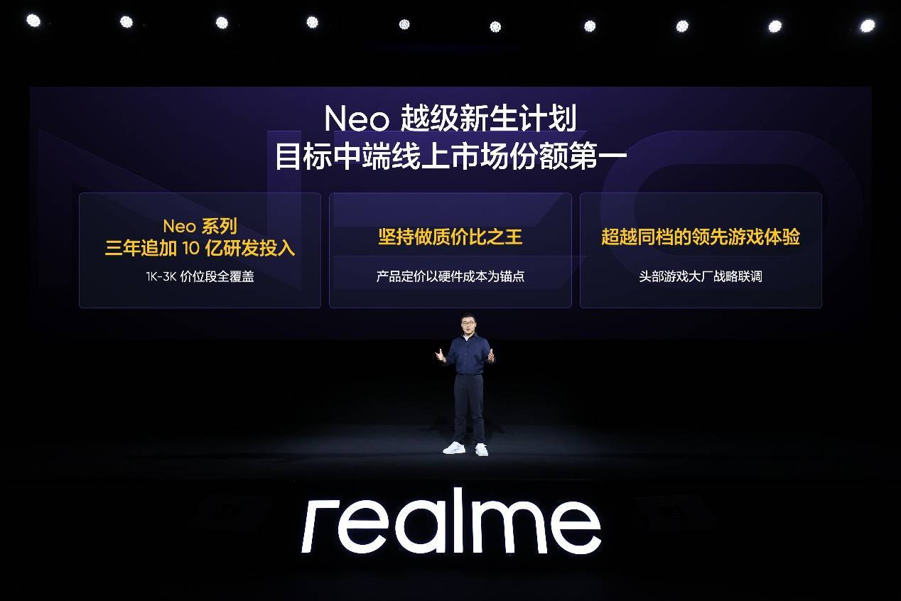 耐玩战神真我Neo7发布，2099元起全面横扫中端