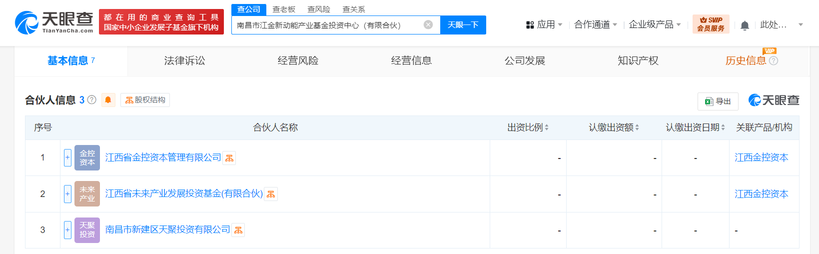 江西金控等成立新动能产业基金投资中心 出资额5亿