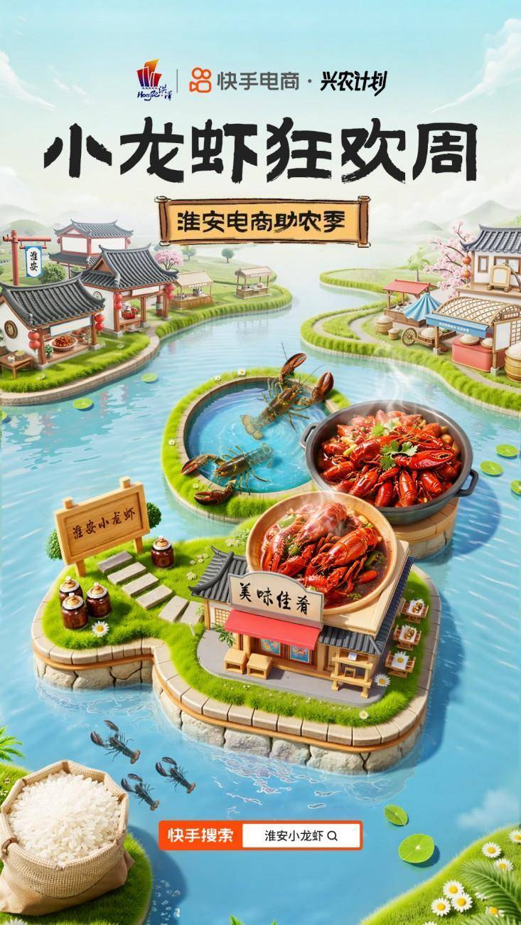 快手电商在淮安举办食品生鲜招商会，电商溯源助力区域产业发展