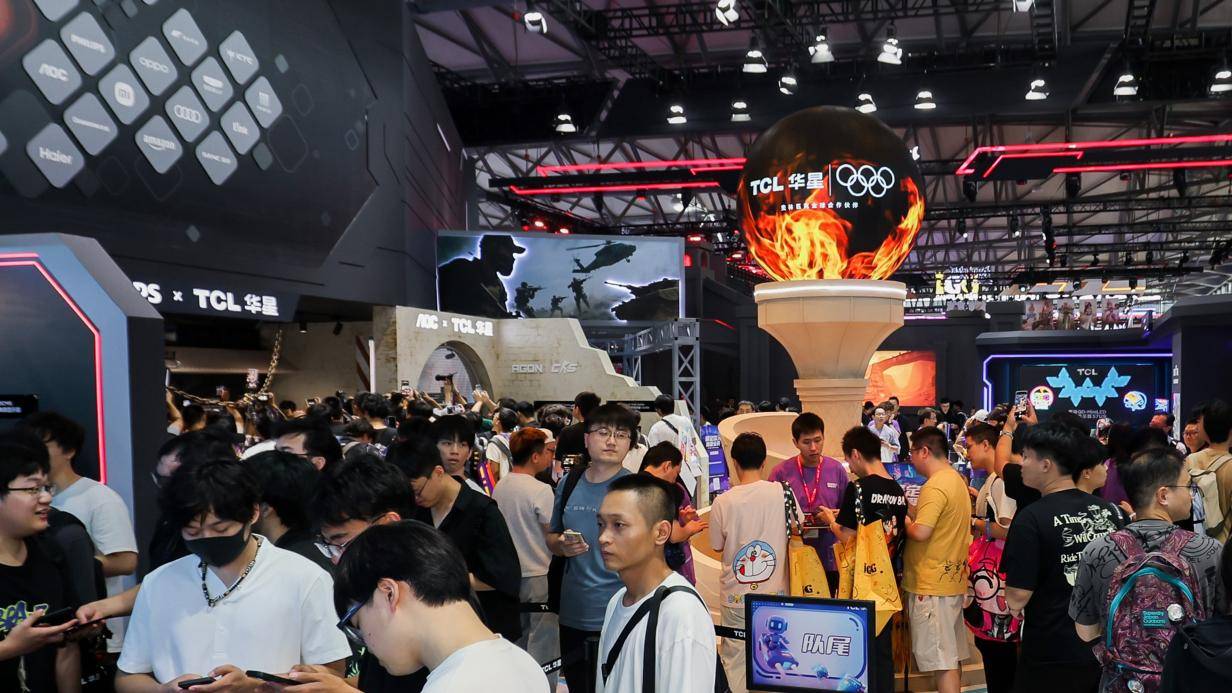 TCL华星展区