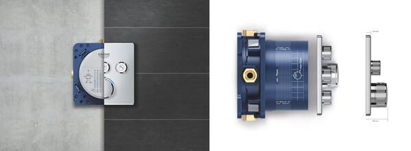 暗装科技的隐藏力量 德国高仪智能控制暗装淋浴系统