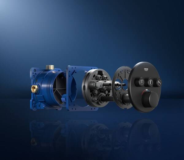 暗装科技的隐藏力量 德国高仪智能控制暗装淋浴系统