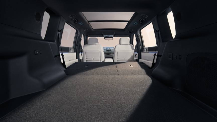 钛7后排座椅放倒