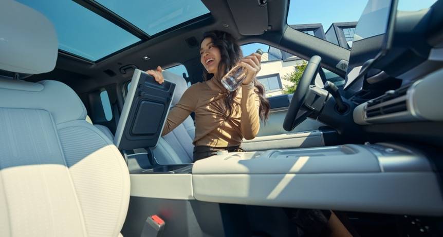 钛7车内图-冰箱