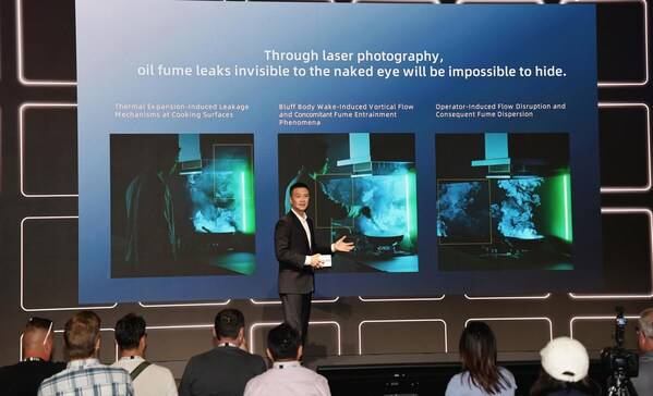 传统油烟机单一气流控制无法解决油烟泄漏与污染问题