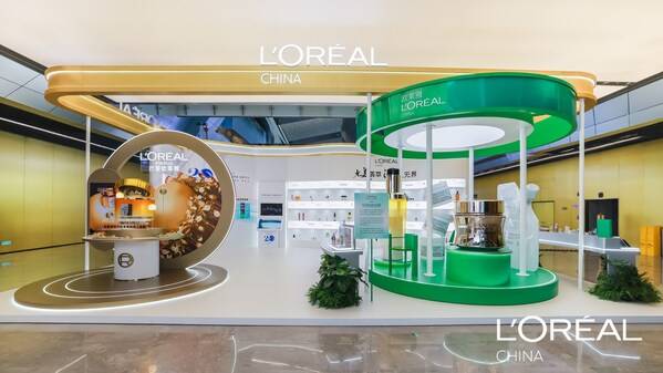 欧莱雅2025CAME"大美荟萃，泱泱无界"展台