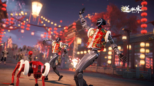 逆水寒与宇树科技达成合作，虚拟世界将成机器人技术试验田