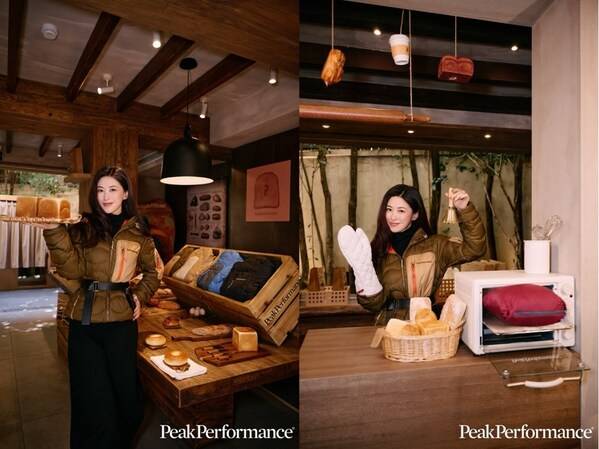 演员朱珠摇铃示意「PP Toast House吐司屋限时空间」拉开帷幕