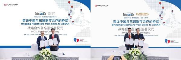 冯氏旗下idsMED与精锋医疗（Edge Medical）、赛诺微（Surgnova）签署战略合作协议