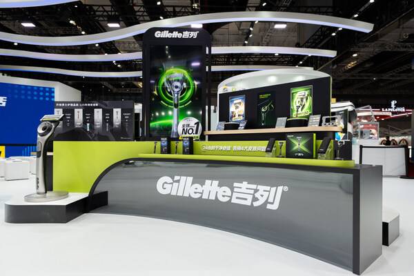 京东金榜品质甄选的吉列剃须刀亮相上海进博会，重塑男士理容体验
