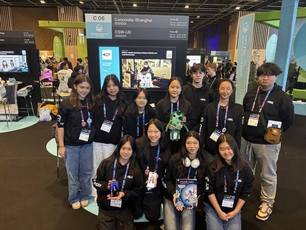 Concordia Shanghai students receive a Gold Medal at the 2025 iGEM competition in Paris.
