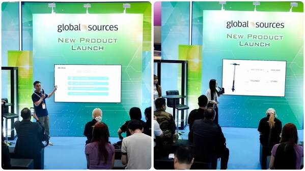 浙江展团企业亮相环球资源香港秋展新品发布会