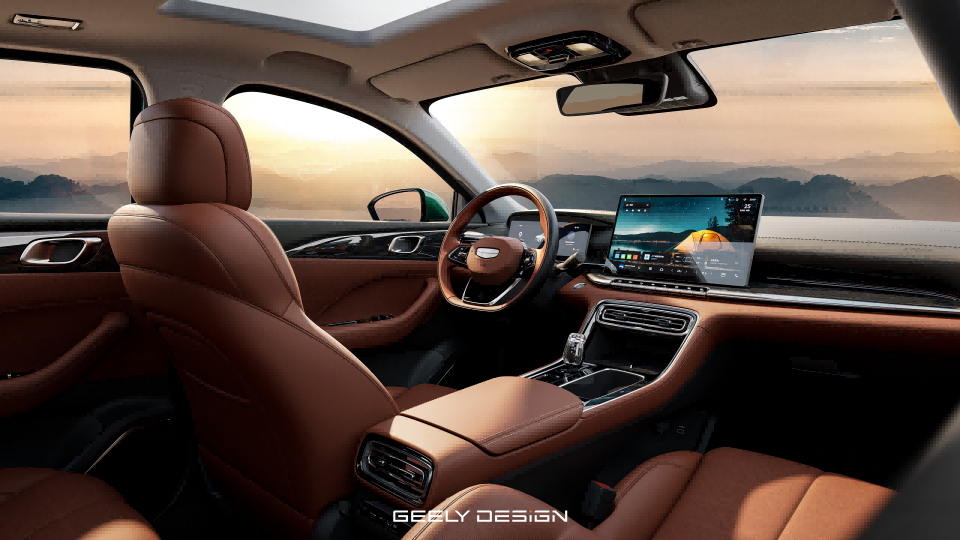 世界家轿 中国帝豪：第5代帝豪6.59万元起荣耀上市