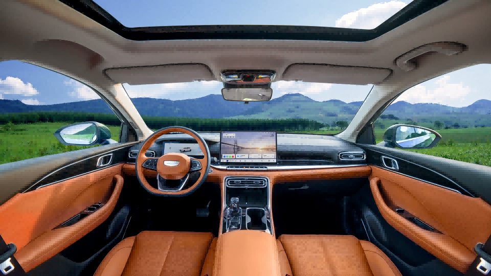 世界家轿 中国帝豪：第5代帝豪6.59万元起荣耀上市