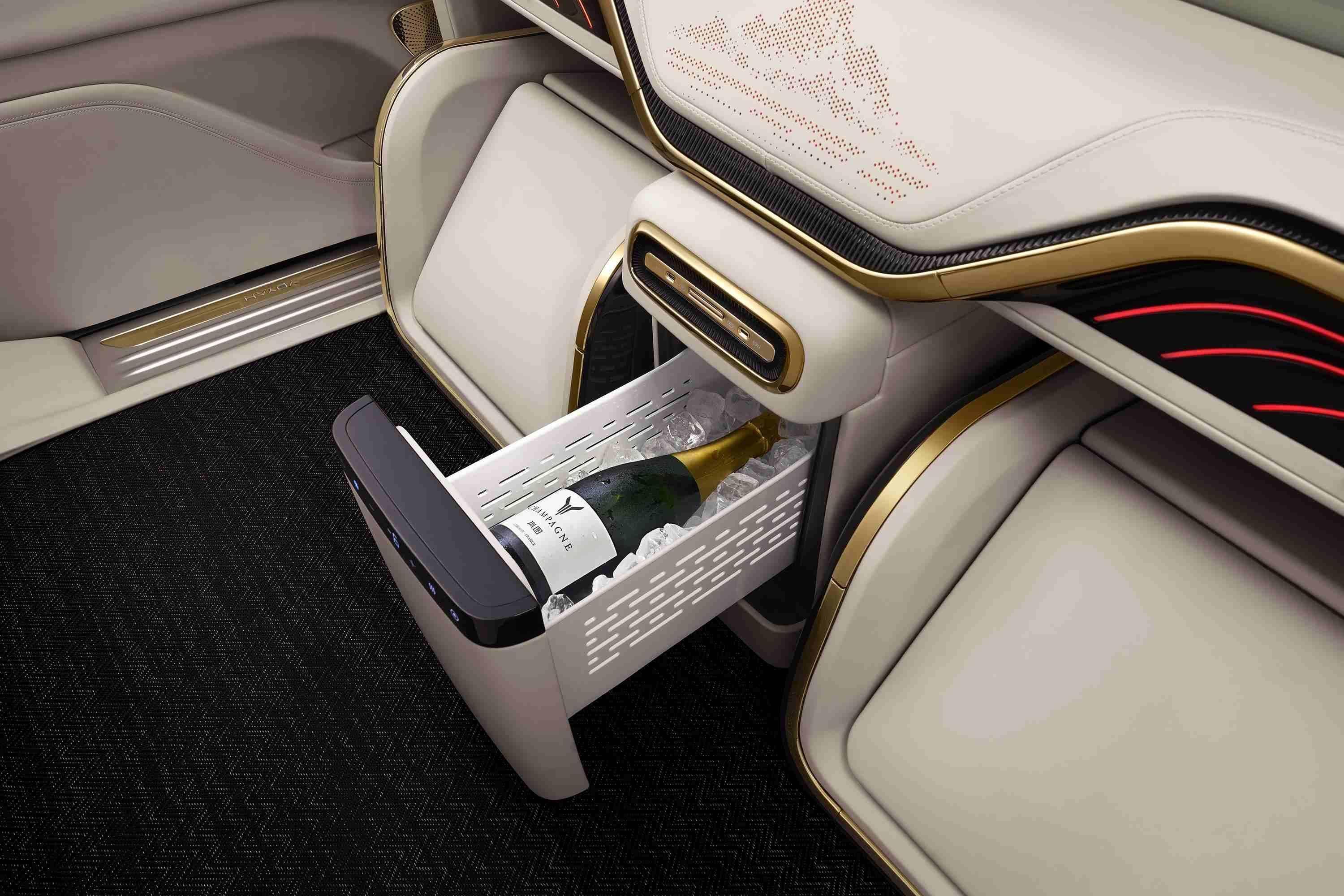 岚图梦想家四座前排冰箱+RGB+小