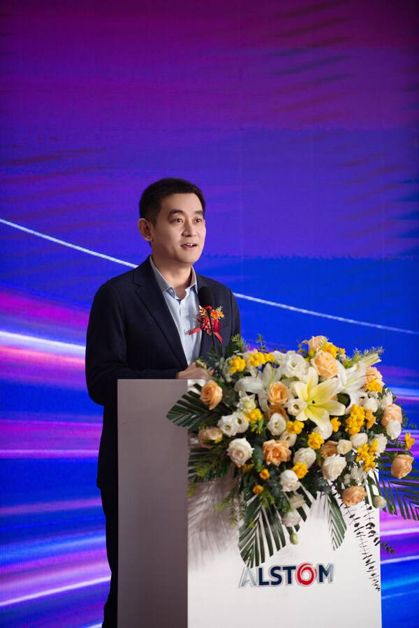 阿尔斯通在华独资企业庆祝成立20周年暨北京28号线构架首发