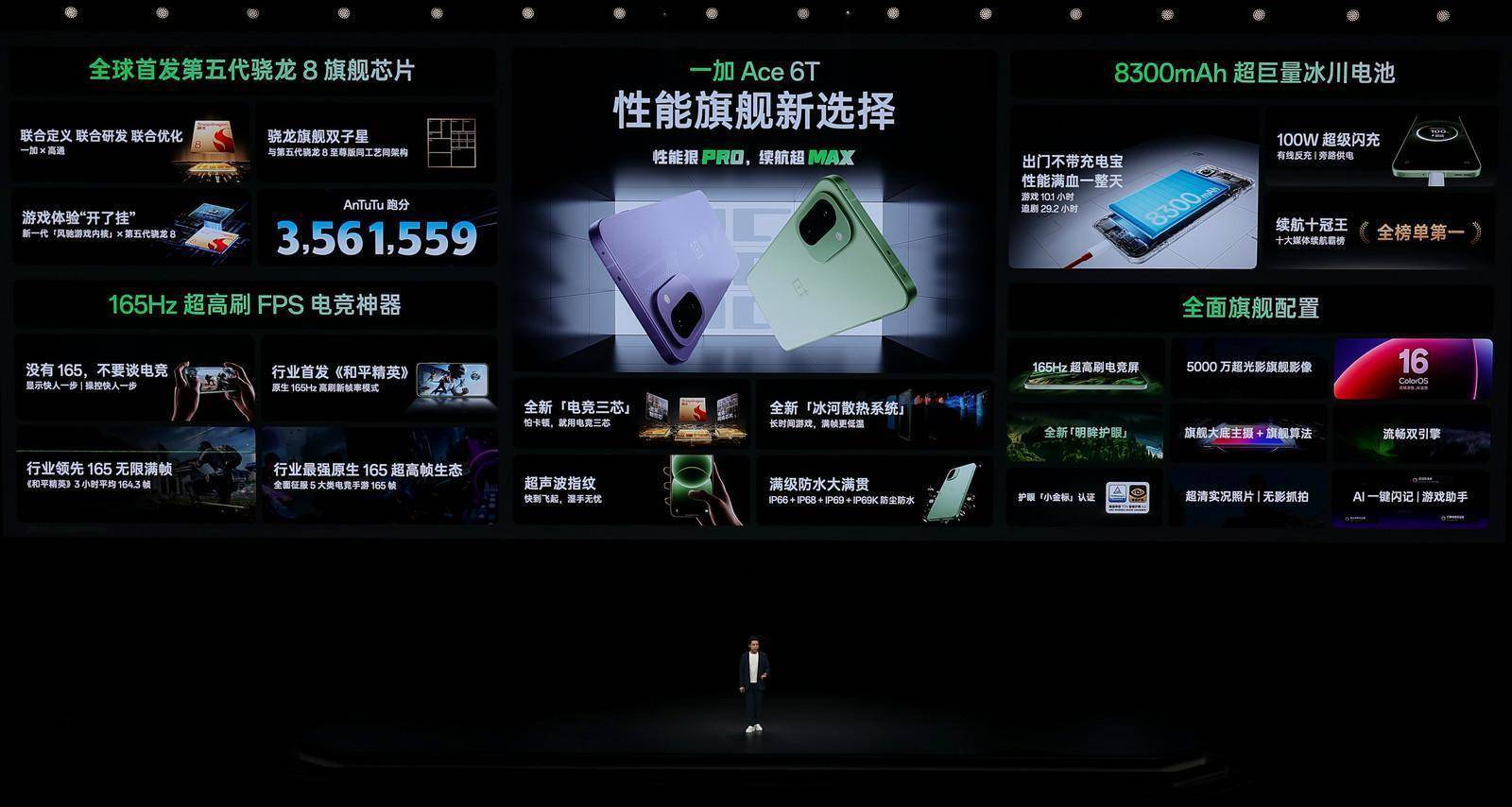 性能旗舰新选择，一加 Ace 6T首销到手价2399元起