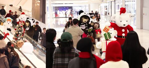 “雪地狂欢”主题扶梯与“星光舞会”带来丰富冬日乐趣