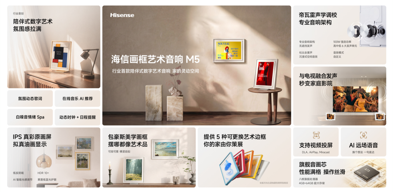 RGB-Mini LED显示器与智能投影领衔，海信&Vidda六大3C潮品重磅发布