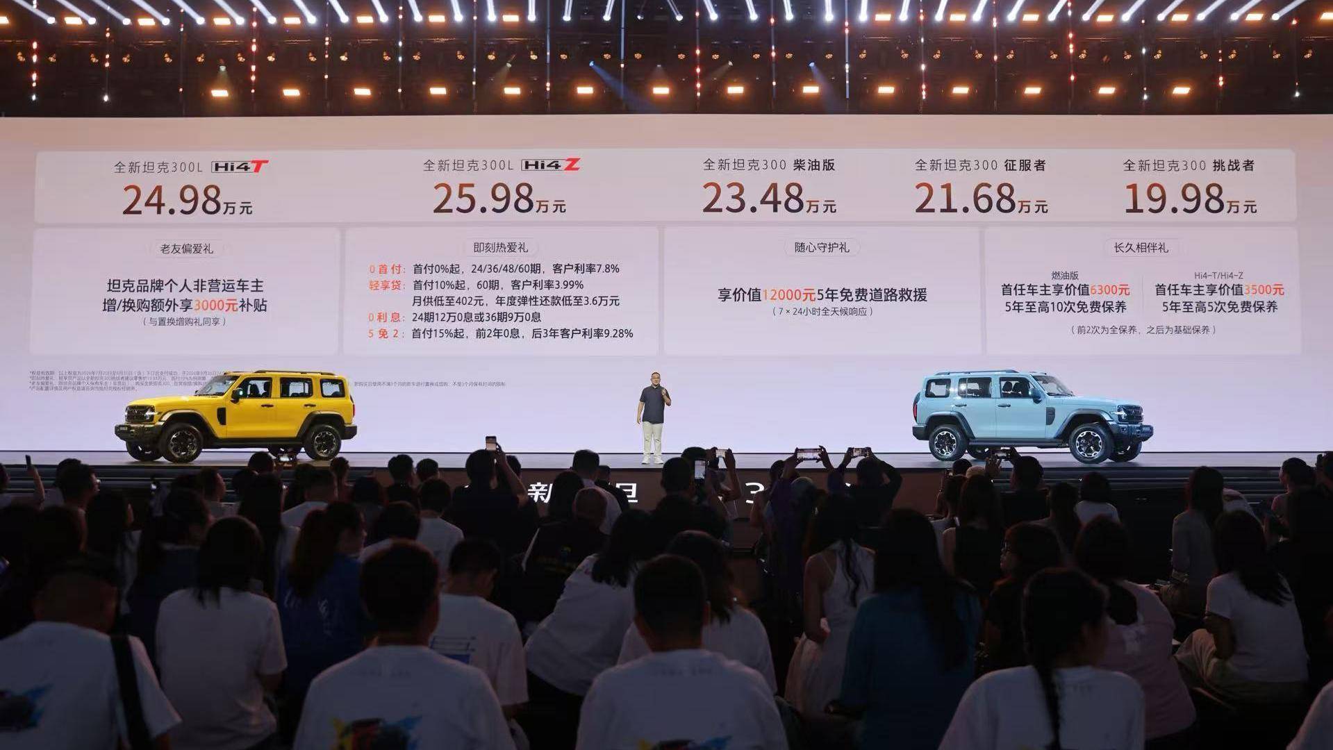 售价19.98万元起 全新坦克300打造都市时尚新符号